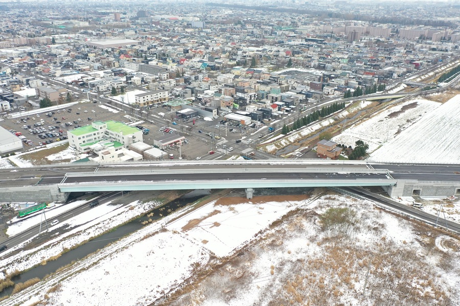 社会資本整備総合交付金事業 道道札幌北広島環状線屯田高架橋（上部工）新設